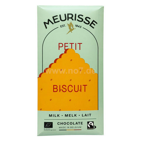 Meurisse Butter Bisquit Chocolate 100g