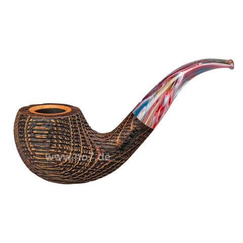 Pfeife Vauen Figo WP Eiche sandgestrahlt Shape 586