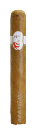 John Aylesbury RESERVA No 4 Toro Zigarre mit hellbraunem Deckblatt und weißem Label mit rotem Logo