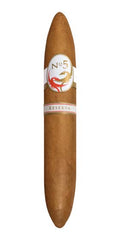 John Aylesbury RESERVA No 5  Grand Perfecto Zigarre mit edlem, braunem Deckblatt und eleganter Banderole