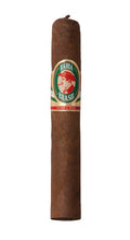 John Aylesbury Bahia Brasil Robustos Zigarre mit dunkelbraunem Deckblatt und grün-rotem Siegel elegant präsentiert