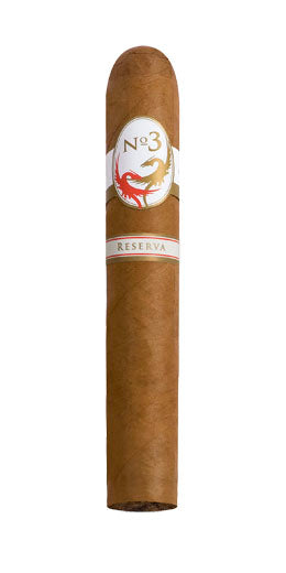John Aylesbury RESERVA No 3 Robusto Zigarre mit eleganter Banderole und hochwertiger mittelbrauner Deckblattfarbe