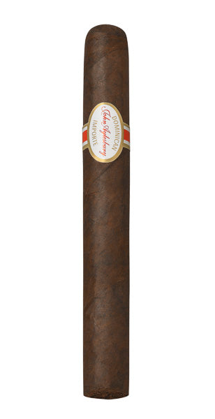 John Aylesbury Santo Domingo Corona Maduro Zigarre mit dunklem Maduro-Blatt und elegantem Markenring