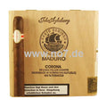 John Aylesbury Santo Domingo Corona Maduro Zigarren in Holzbox, handgefertigt mit 100% Tabak aus der Dominikanischen Republik
