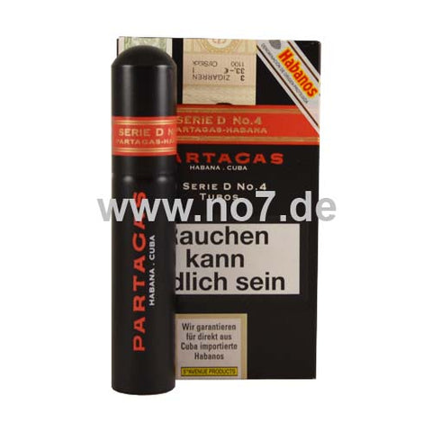 Partagas Serie D No.4 Tubos A/T