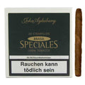 John Aylesbury Speciales Brasil Packung mit 20 Cigarillos und einer einzelnen Cigarillo neben der Verpackung.