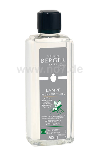 Anti-Mücke frische Ozeanbrise / Anti Moustique Vent d´Océan 0,5l  - Lampe Berger