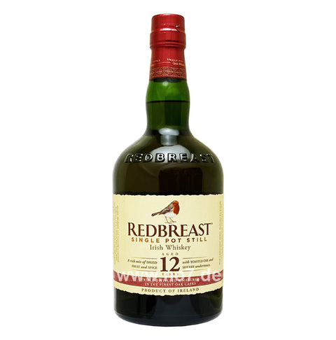 Redbreast  12 YO Single Pot Still Irish Whiskey 0,7l