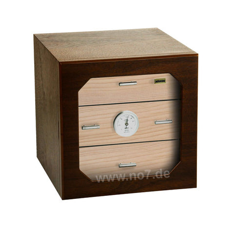 Chianti Walnuss/Alu Medium Deluxe (100 Zig.) - Humidor Adorini