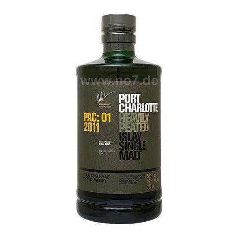 Port Charlotte PAC.01 2011 Islay Single Malt - Bruichladdich 0,7l