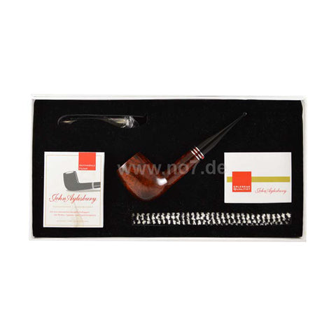 The Pipe Smoker´s Beginnerset DELUXE gerade dunkelbraun John Aylesbury