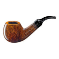 John Aylesbury Buckingham Shape 173 Pfeife aus Holz mit geschwungenem schwarzen Mundstück und klassischem Design
