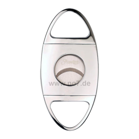 Zigarrenanschneider SILVARARO chrom poliert mit Wellenschliff 24mm