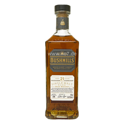 Bushmills 21 YO Three Woods Rare Irish Single Malt 21 Jahre   0,7l