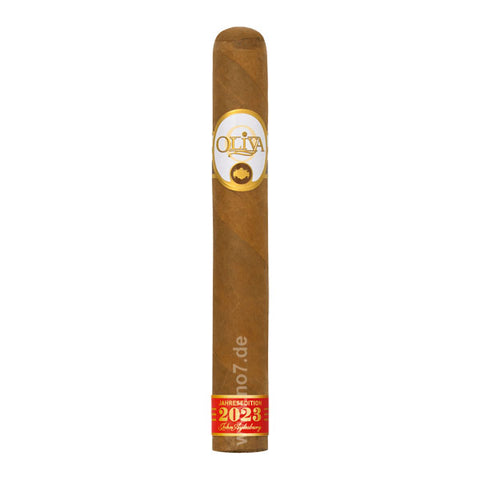 John Aylesbury Jahreszigarre 2023 by Oliva ++Limited Edition++ elegante Zigarr mit goldweißem und rotem Band