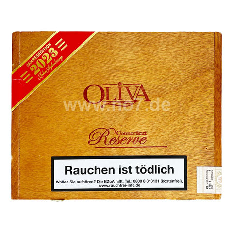 John Aylesbury Jahreszigarre 2023 by Oliva ++Limited Edition++ in edler Holzbox mit Warnhinweis Rauchgenuss