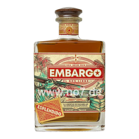 Embargo Anejo Esplendido Rum  0,7l
