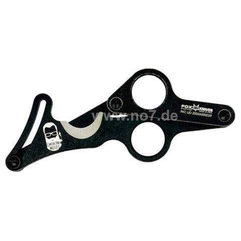 Fox Zigarrenschere Smoking Moses Cutter schwarz