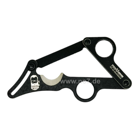 Fox Zigarrenschere Smoking Moses Cutter schwarz