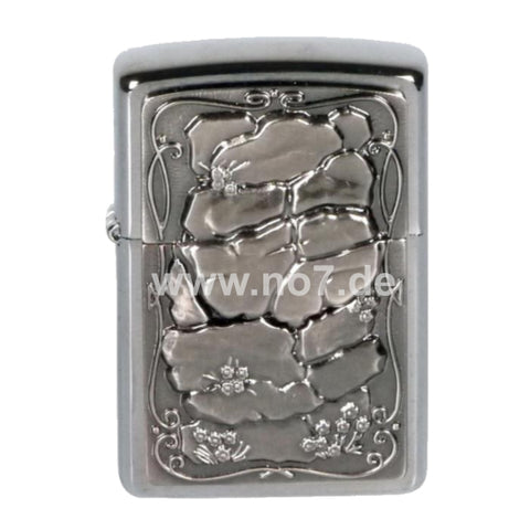 Zippo chrom gebürstet Lizzard Trick 254844