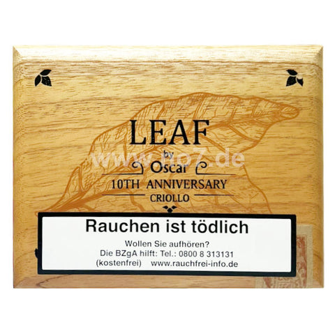 Leaf by Oscar 10th Anniversary Criollo