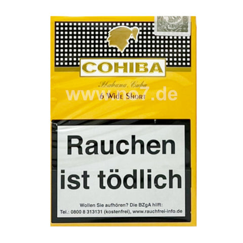 Cohiba Wide Short (6er)