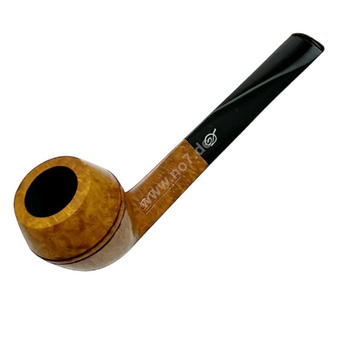 Pfeife Davidoff naturfarben seidenmatt Bulldog  3mm 2545