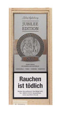 Holzkiste mit John Aylesbury Jubilee Edition 1999 Sortiment 4er Zigarren aus dominikanischer Republik