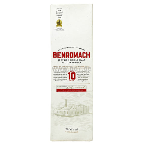 Benromach 10 YO Single Malt Whisky 0,7l