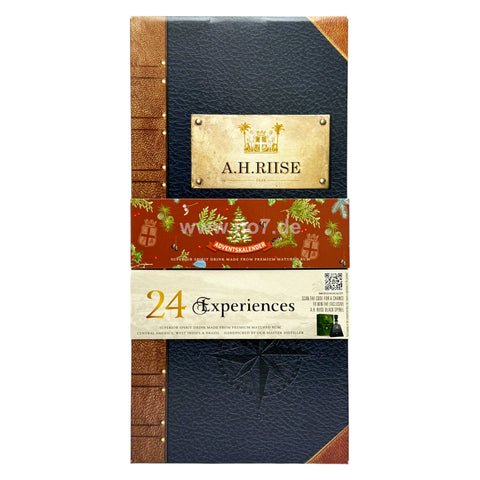 A. H. Riise Adventskalender 24 Experiences 24 x 0,02l