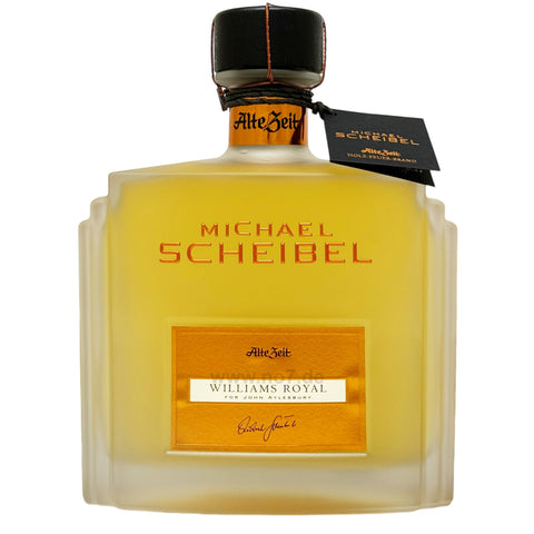 Alte Zeit Williams Royal for John Aylesbury - Scheibel 0,7l Flasche mit edlem Design und goldenem Likörfüllstand