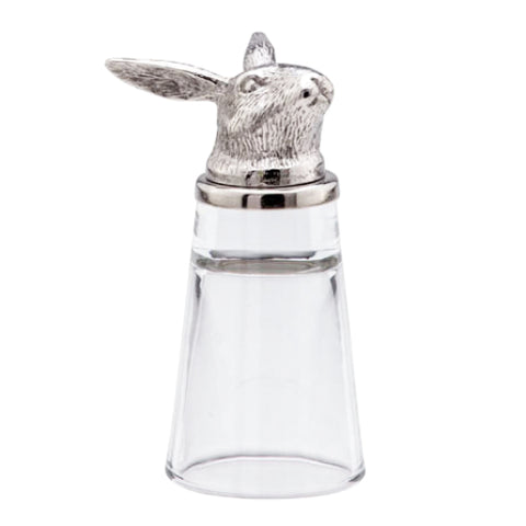 712 Hase Schnapsglas Edelstahl