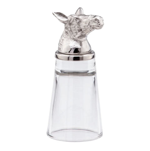 713 Pferd Schnapsglas Edelstahl