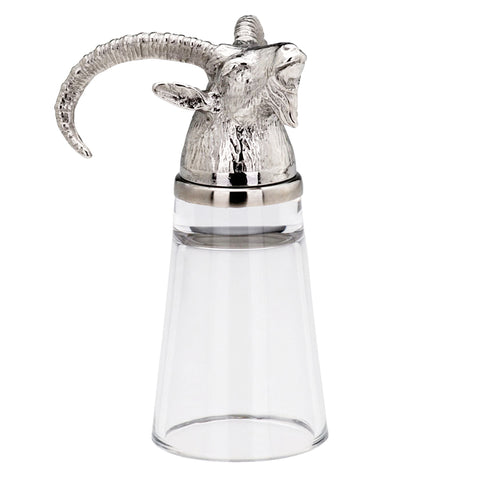 760 Steinbock Schnapsglas Edelstahl