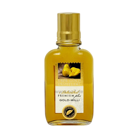 Gold-Willi Premium Plus Glasflachmann - Scheibel 0,1l