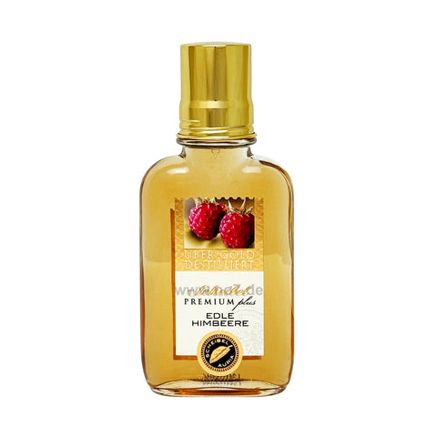 Edle Himbeere Premium Plus Glasflachmann - Scheibel 0,1l