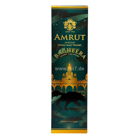 Amrut Bagheera Single Malt Whisky Single Malt aus Indien 0,5l