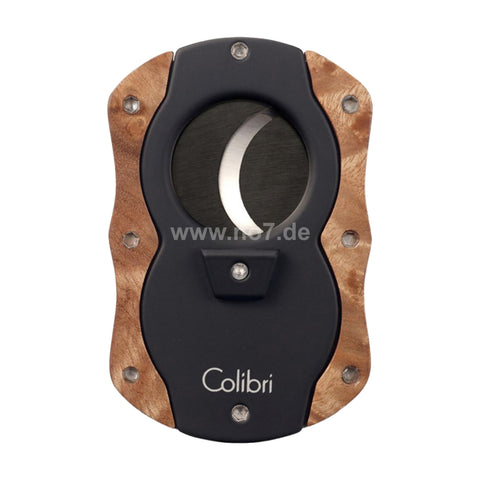 CUT-WOOD hellbraun 22mm  Zigarrenabschneider COLIBRI