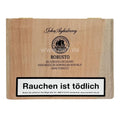 Holzkiste mit 25 handgefertigten John Aylesbury Santo Domingo Robusto Zigarren aus der Dominikanischen Republik