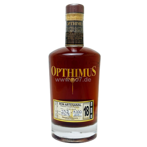 Opthimus 18 Ron Artesanal Sistema Soera 0,7l