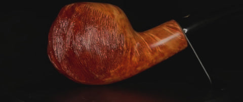 Pfeife Crown Viking teigebürstet 75 ++Unikat++